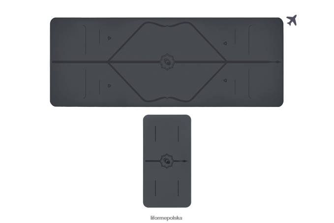 Liforme klasyczny zestaw maty podróżnej i podkładki do jogi maty do jogi ZRB00R64 - Image 9