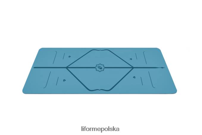 Liforme niebieski Klasyczna mata do jogi dla dzieci maty do jogi ZRB00R72 - Image 2