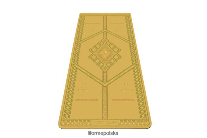 Liforme złoty piasek majestatyczna dywanowa mata do jogi maty do jogi ZRB00R24 - Image 1