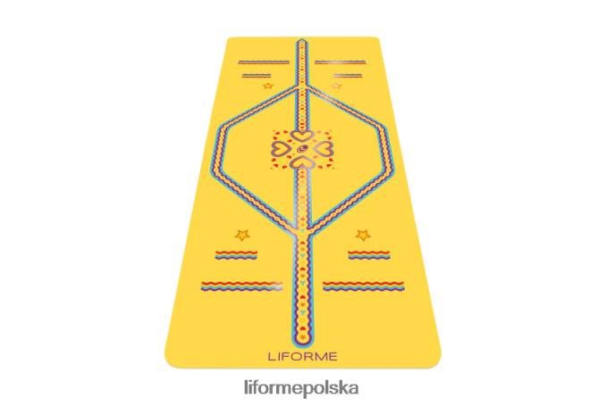 liforme_zolty_zabawna_mata_do_jogi_dla_dzieci_maty_do_jogi_zrb00r76.jpg Liforme żółty zabawna mata do jogi dla dzieci maty do jogi ZRB00R76 - Image 1