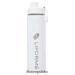 Liforme biały butelka na wodę 710ml kolekcja ZRB00R105