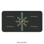 Liforme czarny kosmiczny księżycowy pad do jogi kolekcja ZRB00R82